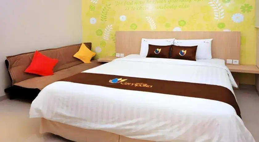 Bed in Graha Cempaka Boutique Hotel Bed in Graha Cempaka Boutique Hotel