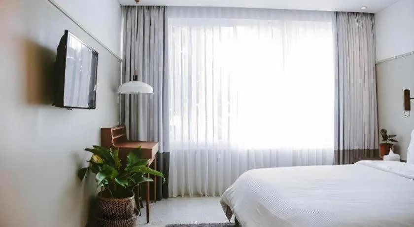 Bed in Blackbird Hotel Bandung