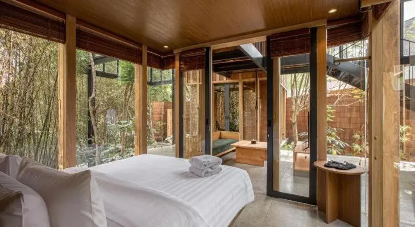 Bed in Blackbird Hotel Bandung Bed in Blackbird Hotel Bandung