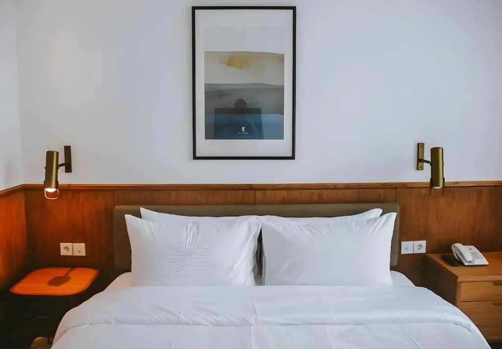 Bed in Blackbird Hotel Bandung