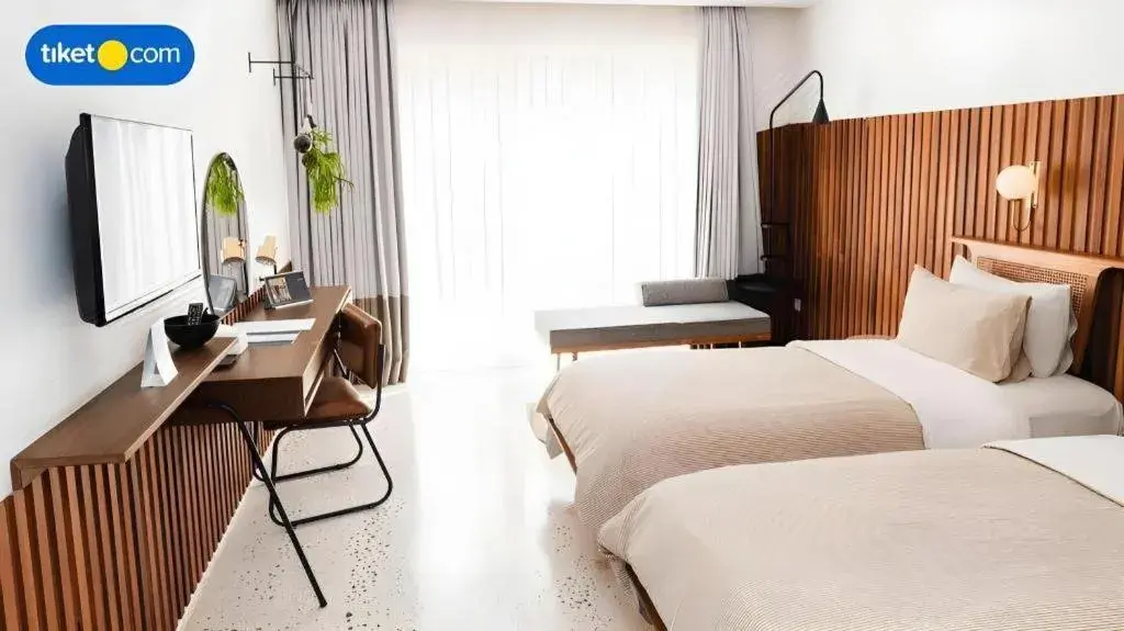 Bed in Blackbird Hotel Bandung Bed in Blackbird Hotel Bandung