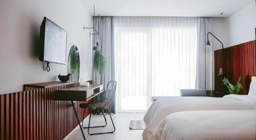 Bed in Blackbird Hotel Bandung