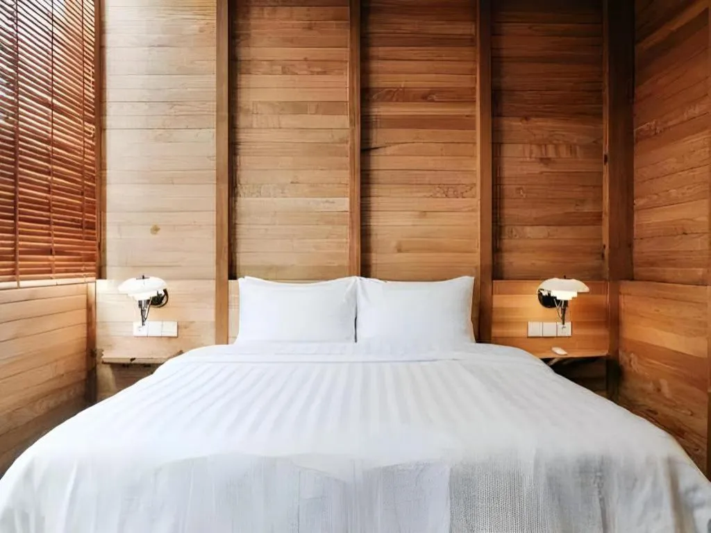 Bed in Blackbird Hotel Bandung