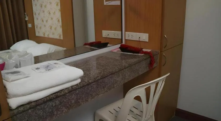 Bed in Diamond Sweet Hotel