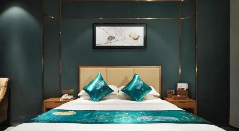 Bed in Fliport Garden Hotel Nanjing