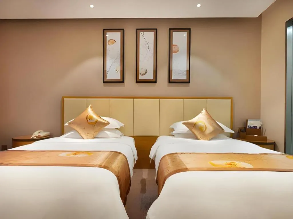 Bed in Fliport Garden Hotel Nanjing