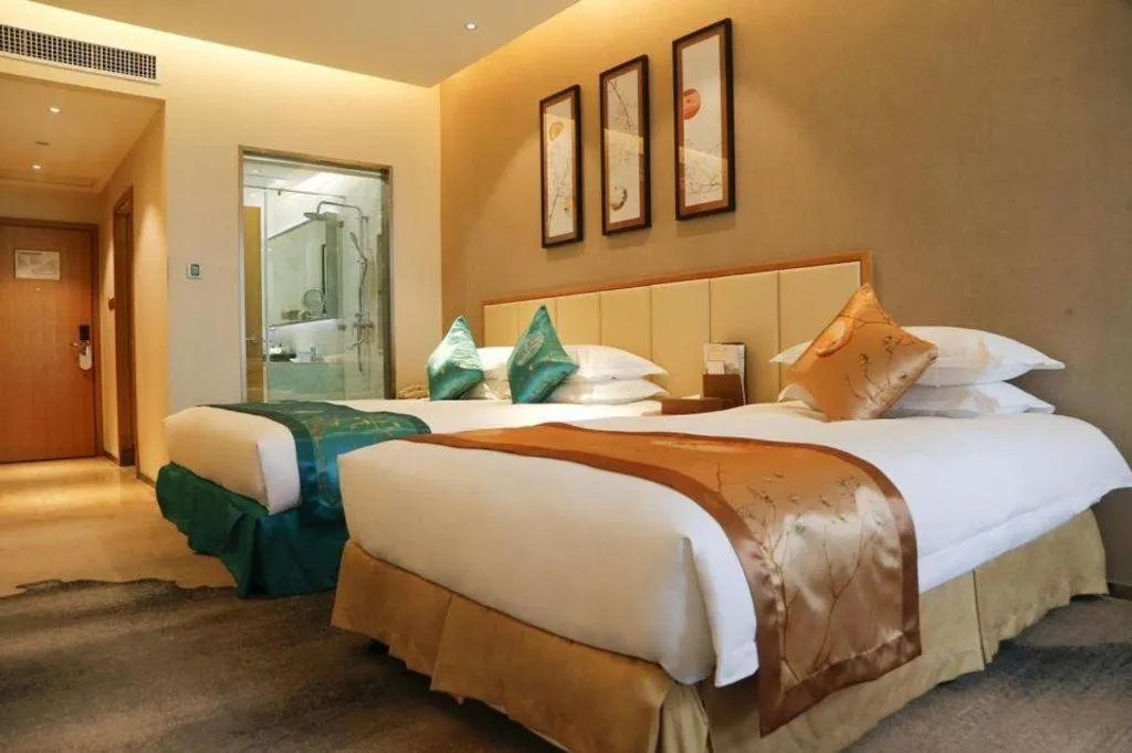 Bed in Fliport Garden Hotel Nanjing