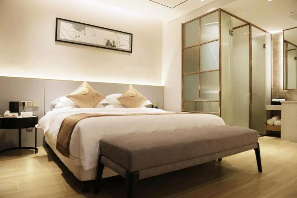 Bed in Fliport Garden Hotel Nanjing