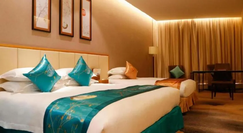 Bed in Fliport Garden Hotel Nanjing