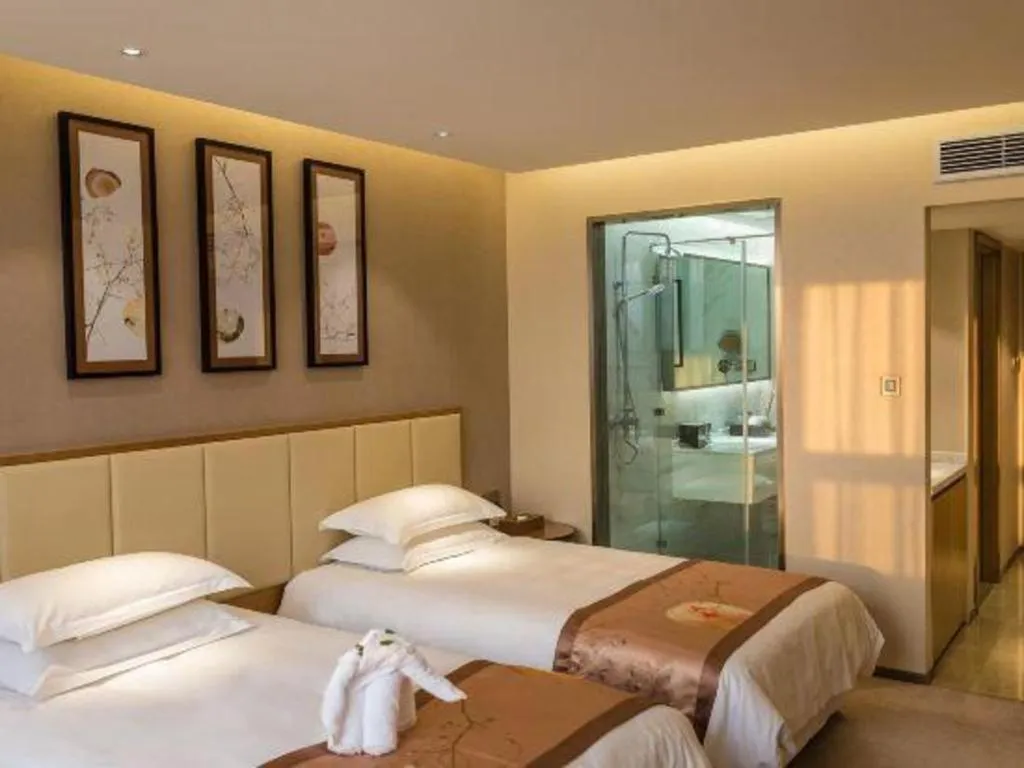 Bed in Fliport Garden Hotel Nanjing