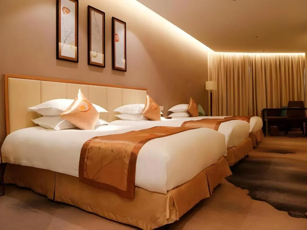 Bed in Fliport Garden Hotel Nanjing