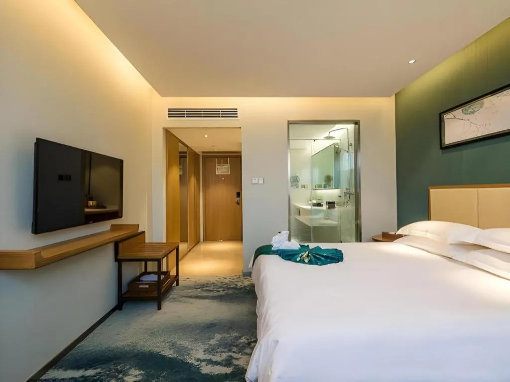 Bed in Fliport Garden Hotel Nanjing