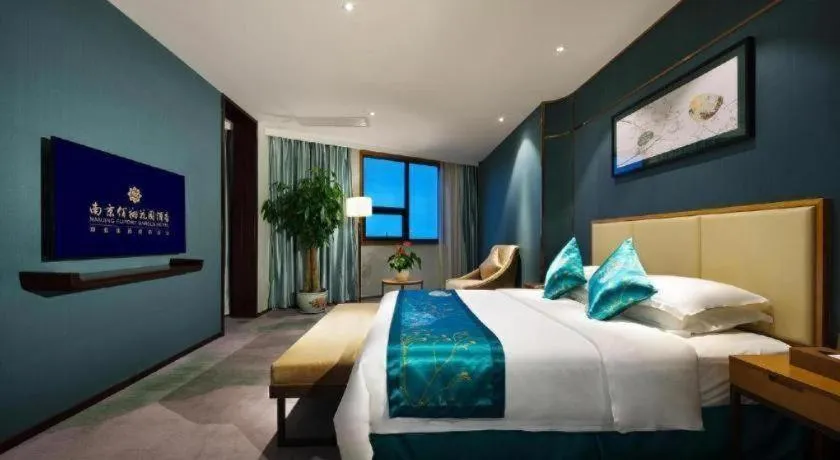 Bed in Fliport Garden Hotel Nanjing