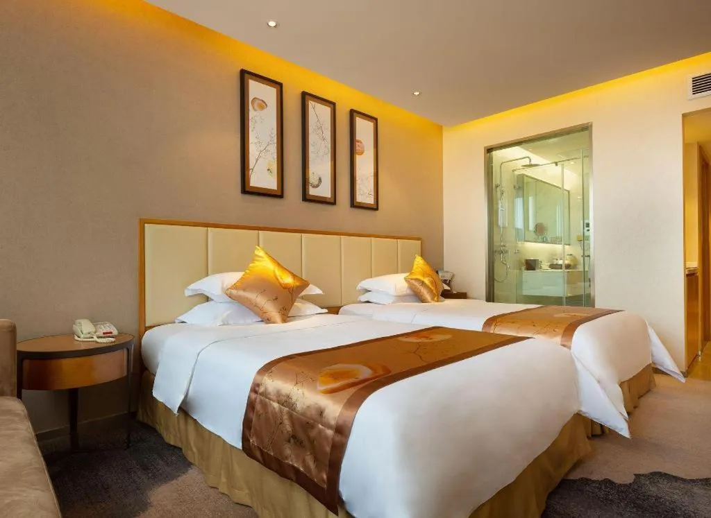 Bed in Fliport Garden Hotel Nanjing