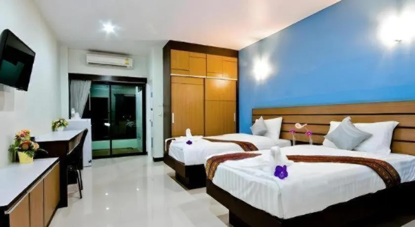 Bed in U-Sabai Park Resort