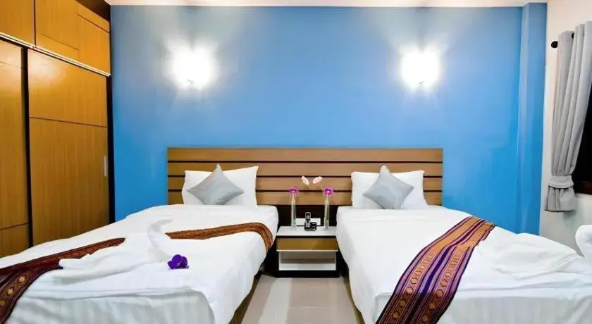 Bed in U-Sabai Park Resort Bed in U-Sabai Park Resort