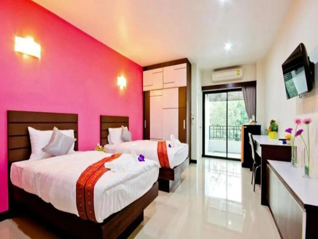 Bed in U-Sabai Park Resort