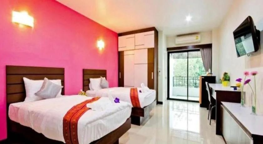 Bed in U-Sabai Park Resort