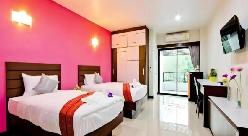 Bed in U-Sabai Park Resort