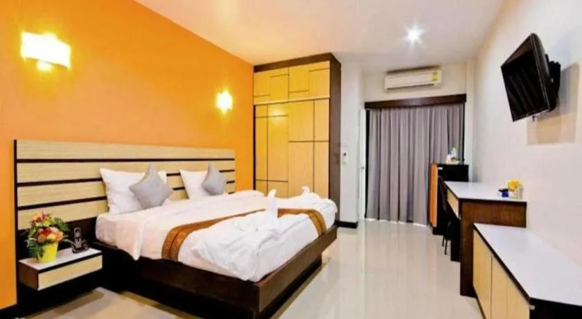 Bed in U-Sabai Park Resort