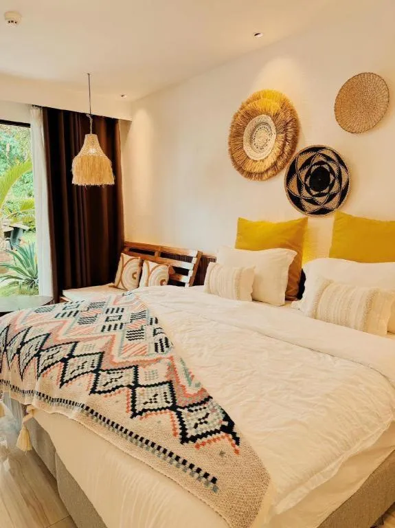 Bed in Keep Diving Resort Bohol