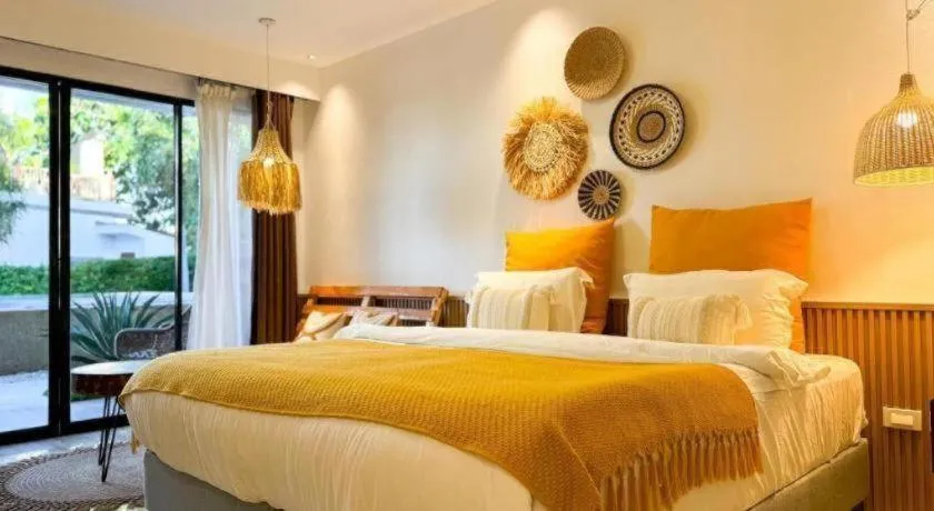 Bed in Keep Diving Resort Bohol