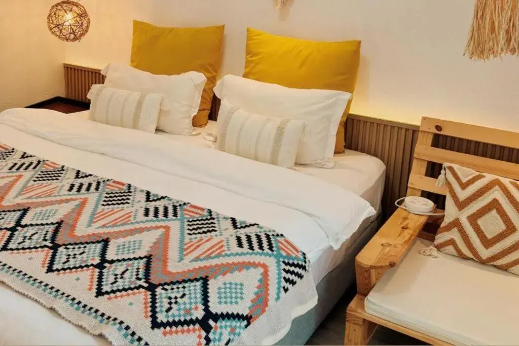 Bed in Keep Diving Resort Bohol Bed in Keep Diving Resort Bohol