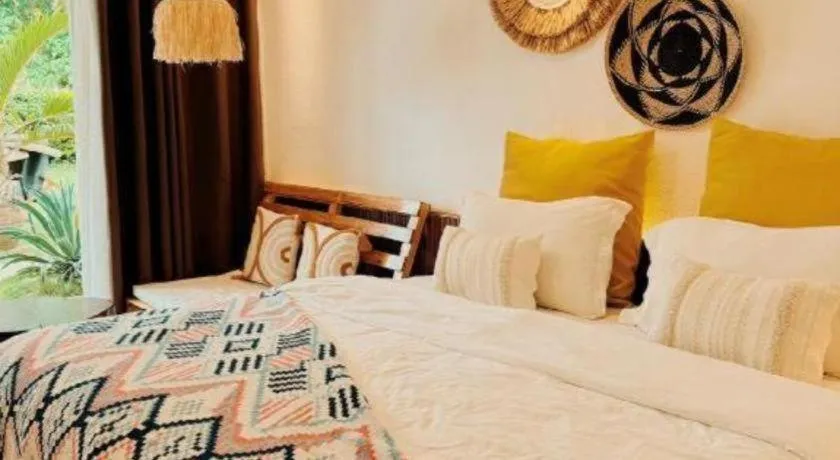 Bed in Keep Diving Resort Bohol