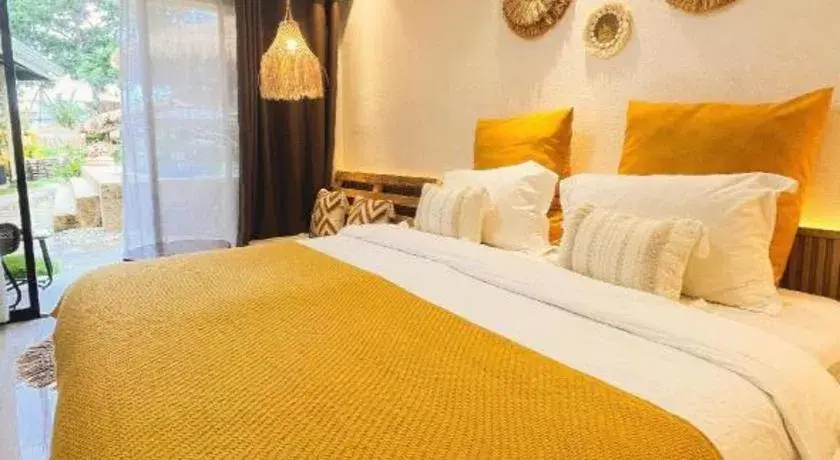 Bed in Keep Diving Resort Bohol Bed in Keep Diving Resort Bohol