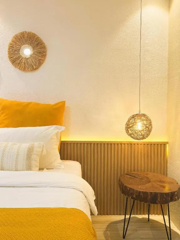 Bed in Keep Diving Resort Bohol