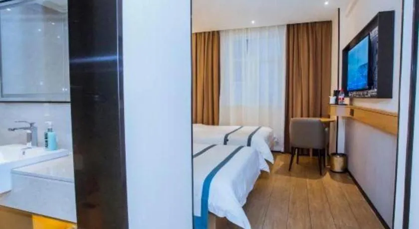 Bed in City Comfort Inn Sanya Sanya Bay Walking Street