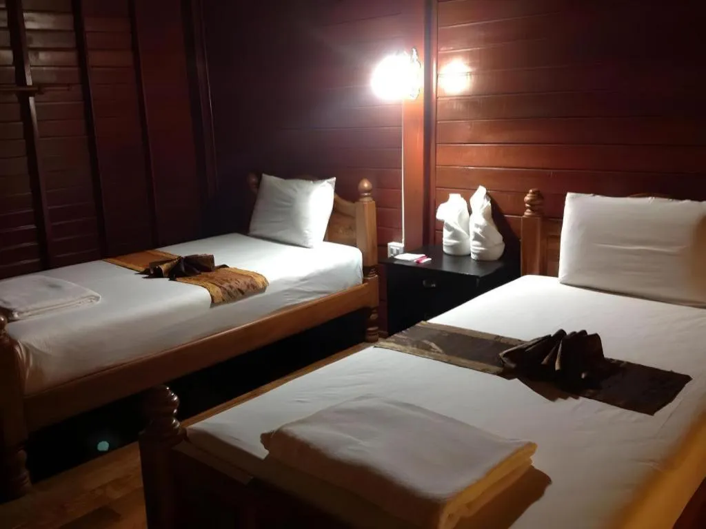 Bed in River Park Resort