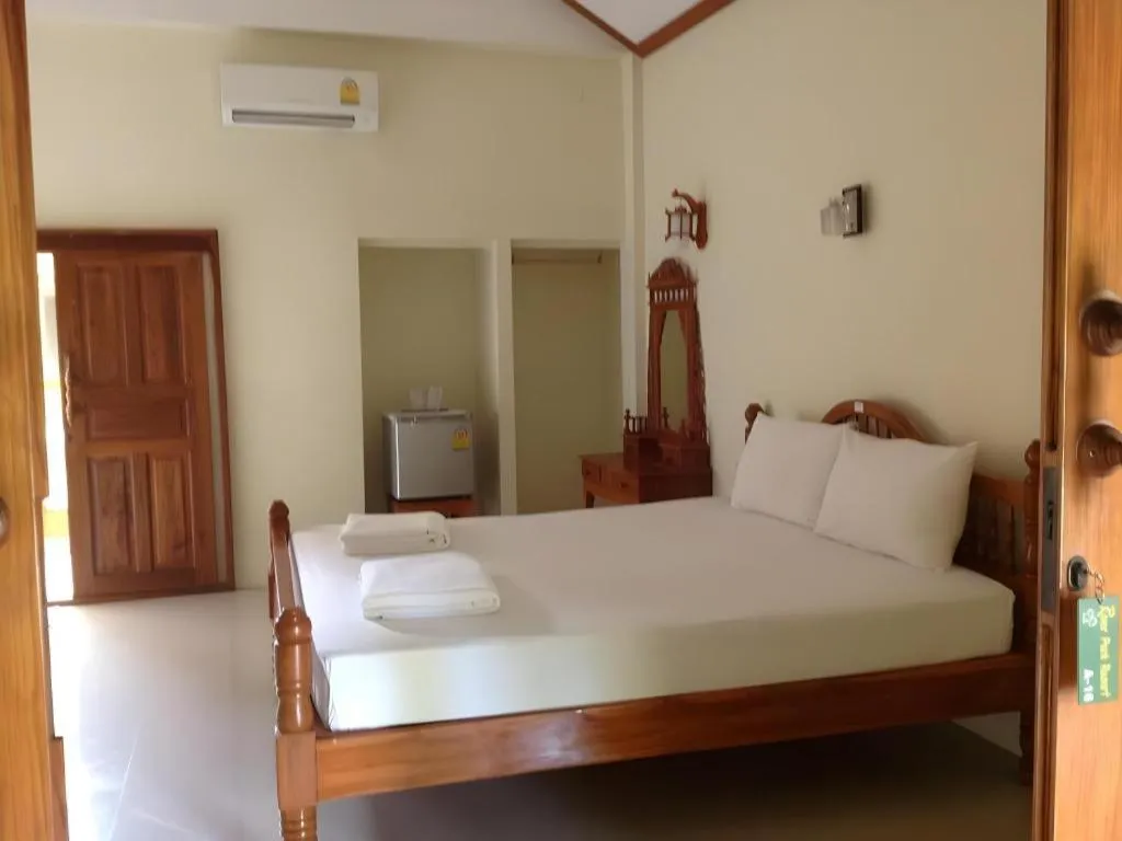 Bed in River Park Resort