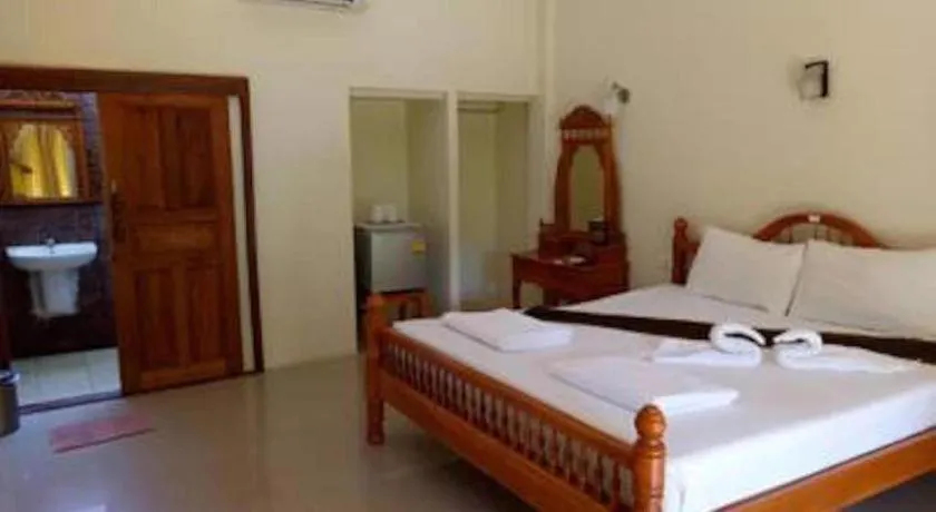 Bed in River Park Resort