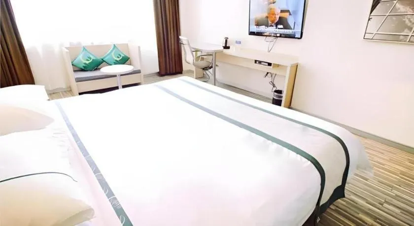 Bed in City Comfort Inn Wuhan Huangpu