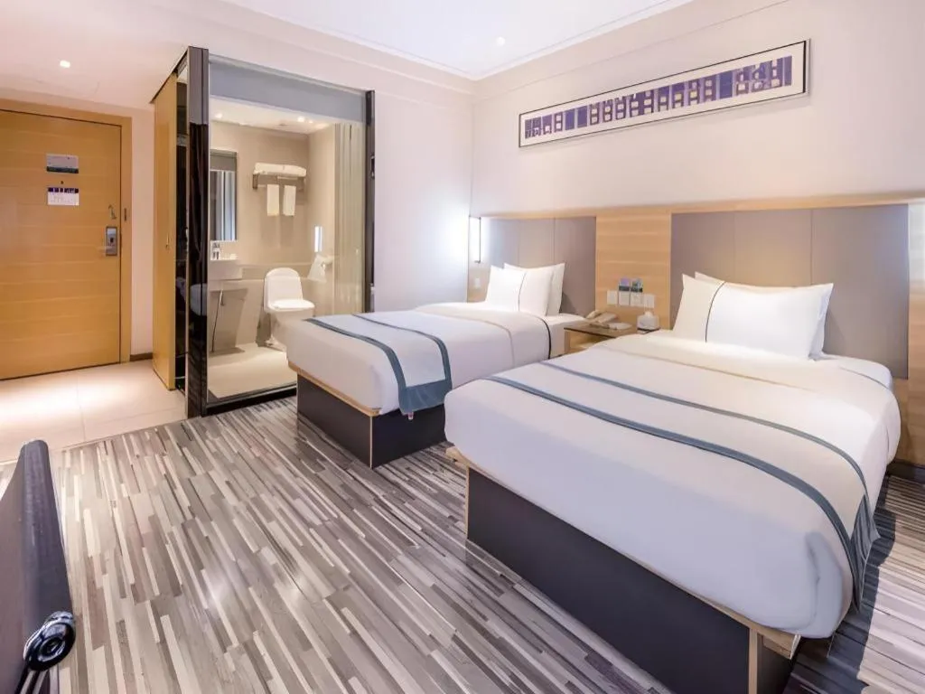 Bed in City Comfort Inn Wuhan Huangpu