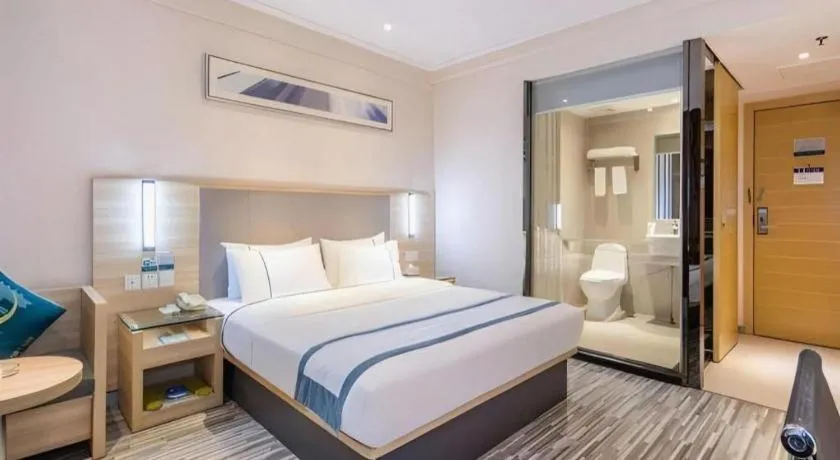 Bed in City Comfort Inn Wuhan Huangpu