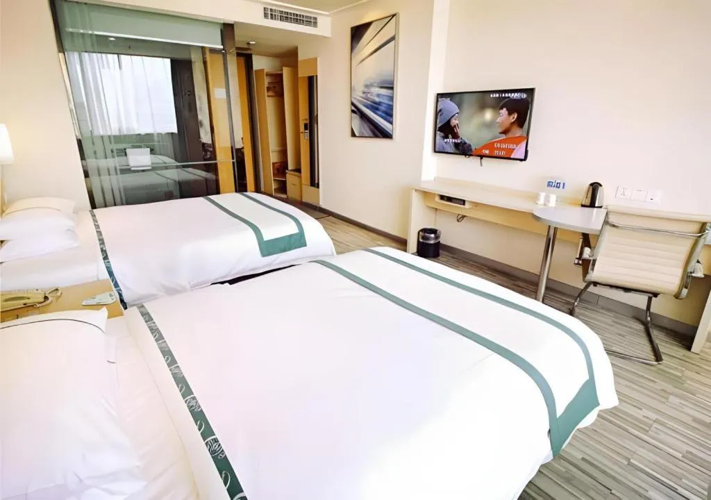 Bed in City Comfort Inn Wuhan Huangpu