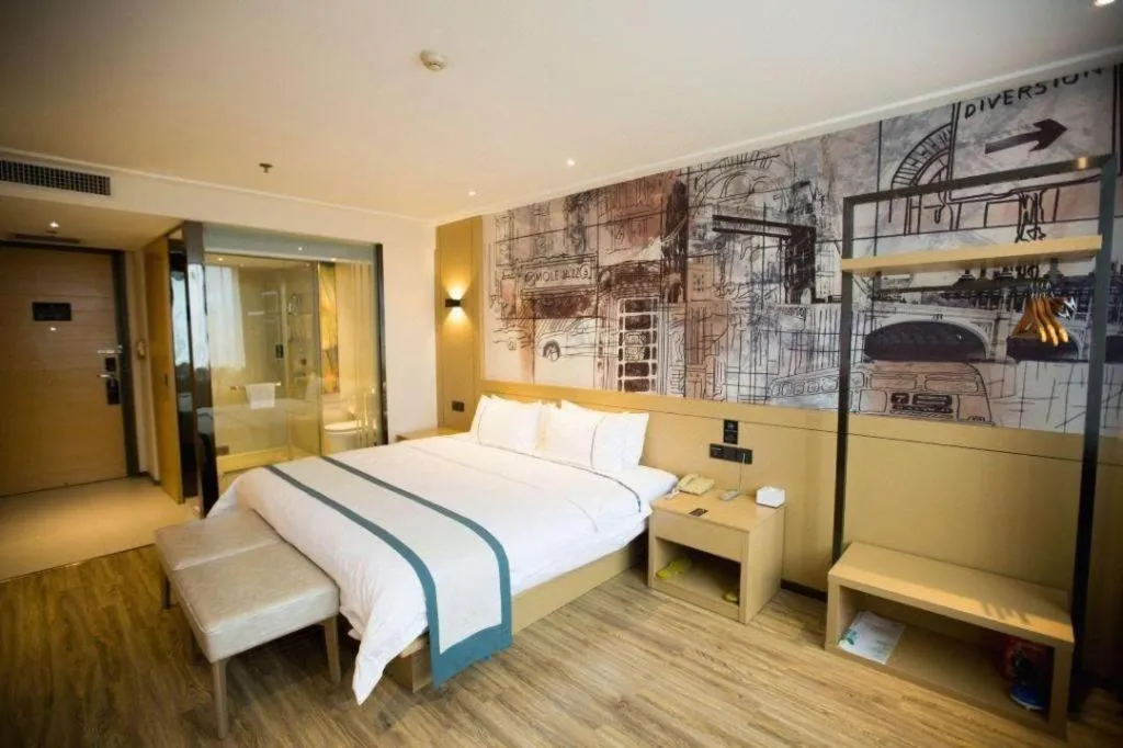 Bed in City Comfort Inn Wuhan Huangpu