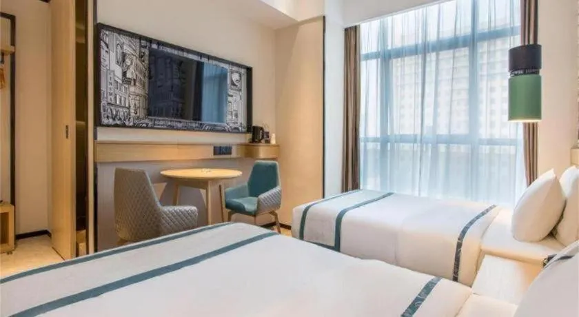 Bed in City Comfort Inn Wuhan Huangpu