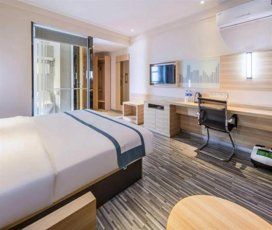 Bed in City Comfort Inn Wuhan Huangpu