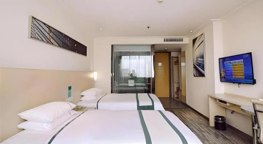 Bed in City Comfort Inn Wuhan Huangpu