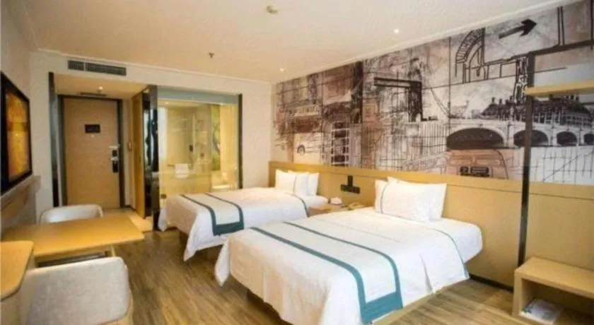 Bed in City Comfort Inn Wuhan Huangpu