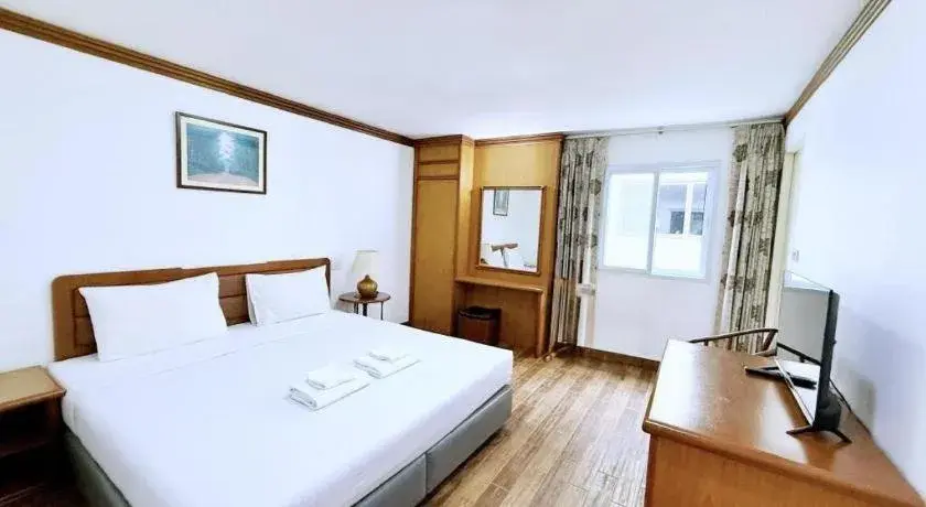 Bed in Paisiri Hotel Bed in Paisiri Hotel