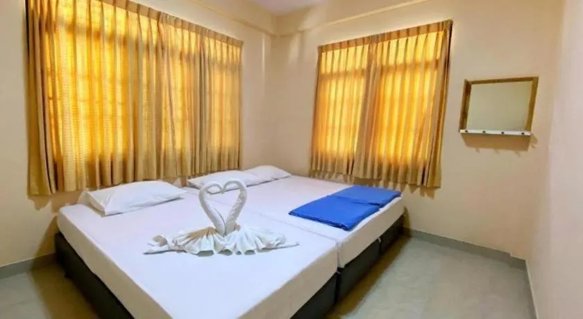 Bed in Paisiri Hotel