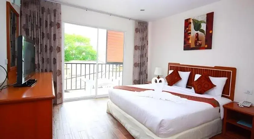 Bed in Paisiri Hotel Bed in Paisiri Hotel