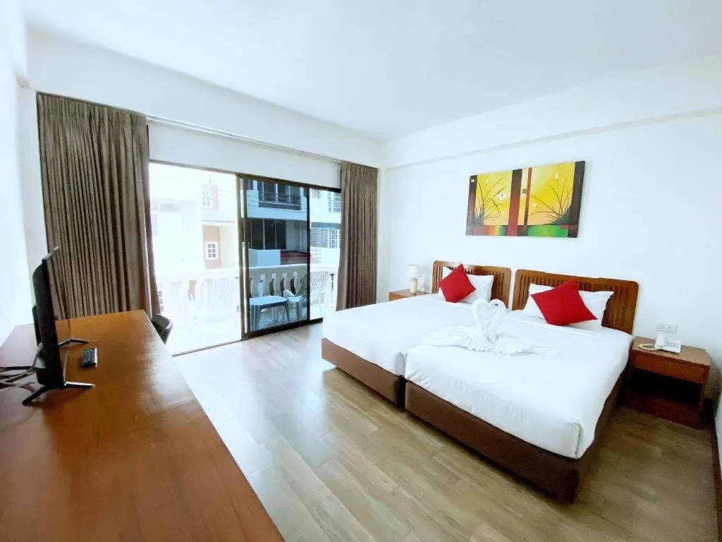 Bed in Paisiri Hotel