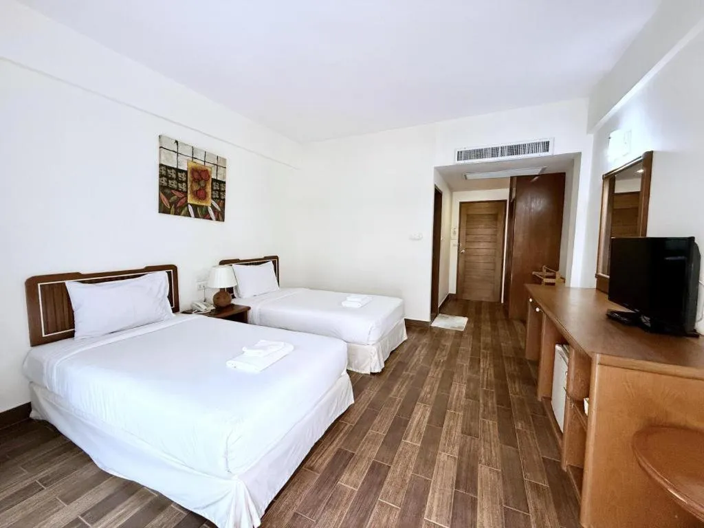 Bed in Paisiri Hotel