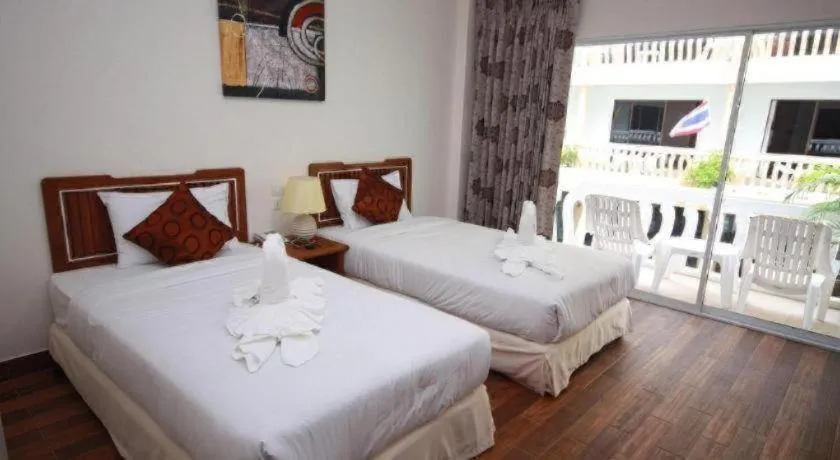 Bed in Paisiri Hotel