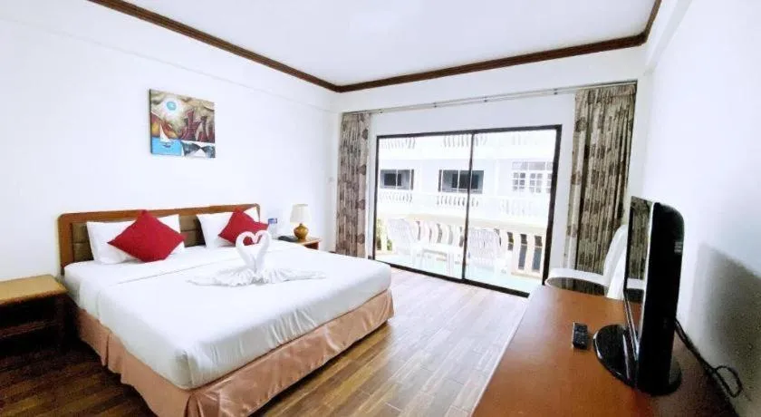 Bed in Paisiri Hotel